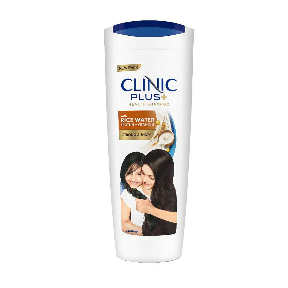 Clinic Plus With Rice Water Protein + Vitamin-E Strong & Thick Shampoo - Image 3