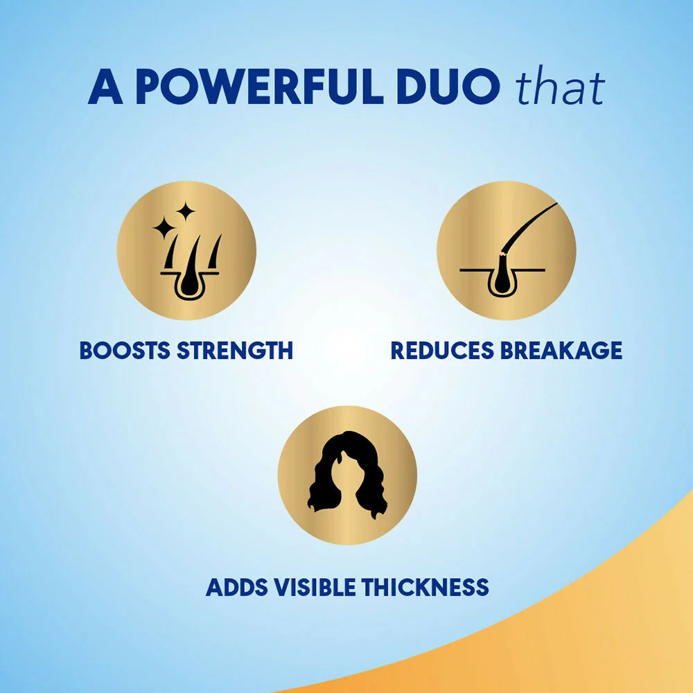 Clinic Plus With Rice Water Protein + Vitamin-E Strong & Thick Shampoo - Image 7