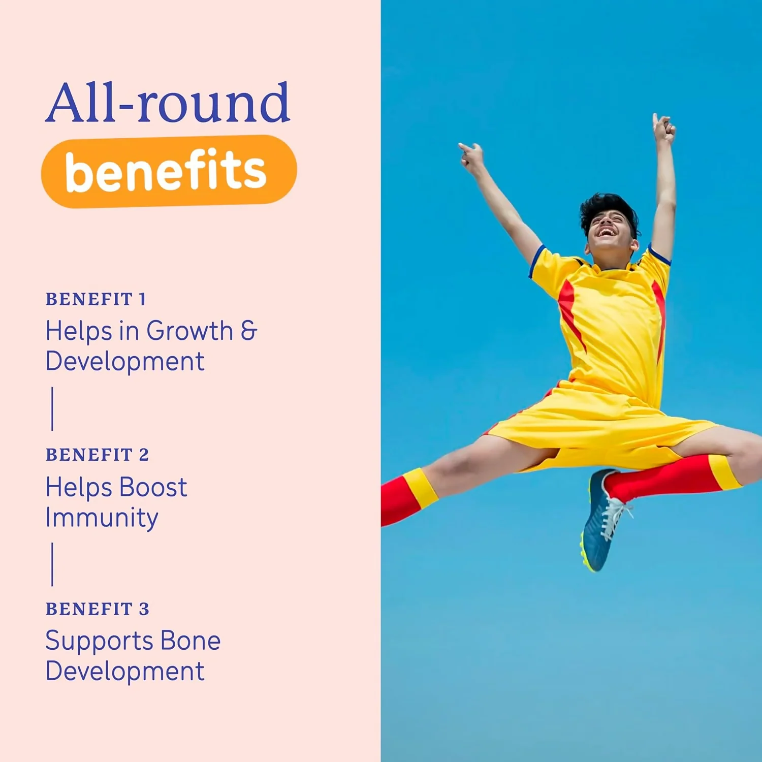 Gritzo SuperMilk Growth+ (Formerly Height+) Unsweetened Drink Mix (13+y Boys), 13g Protein Powder (Creamy Vanilla) - Image 7