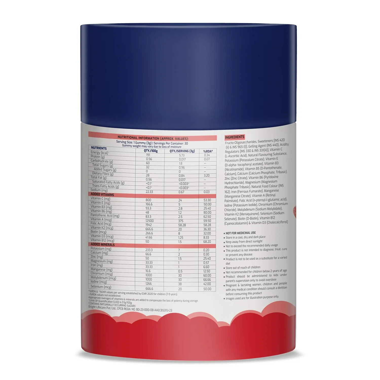 Gritzo SuperMilk Overall Growth (13+y Girls) (Double Chocolate ) with Super Gummies Strawberry - Image 4