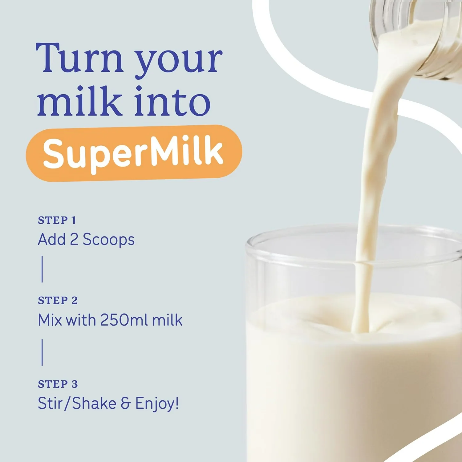 Gritzo SuperMilk Overall Growth (2-6y Boy & Girl), 6g Protein Powder (Creamy Vanilla) - Image 5