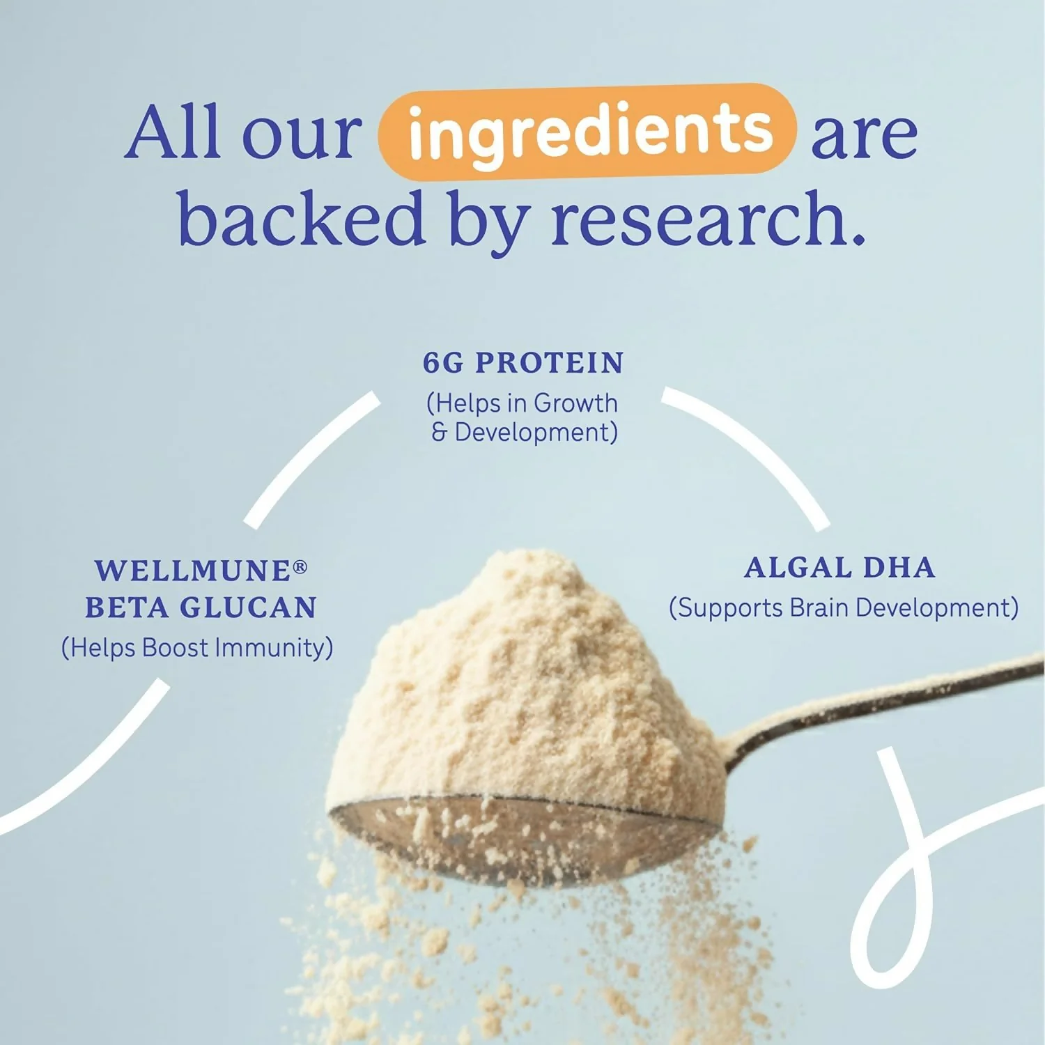 Gritzo SuperMilk Overall Growth (2-6y Boy & Girl), 6g Protein Powder (Creamy Vanilla) - Image 8