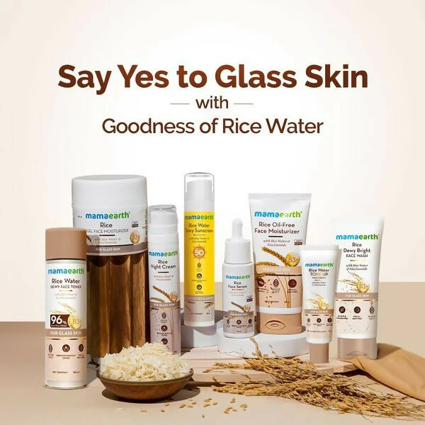 Mamaearth Rice Dewy Bright Face Wash With Rice Water & Niacinamide for Glass Skin - Image 3