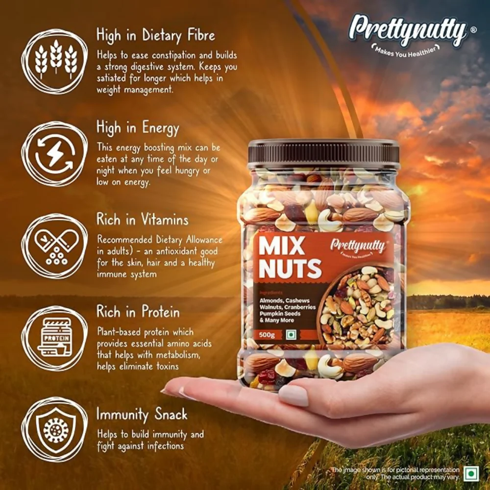 Pretty Nutty Healthy Nutmix - Image 5