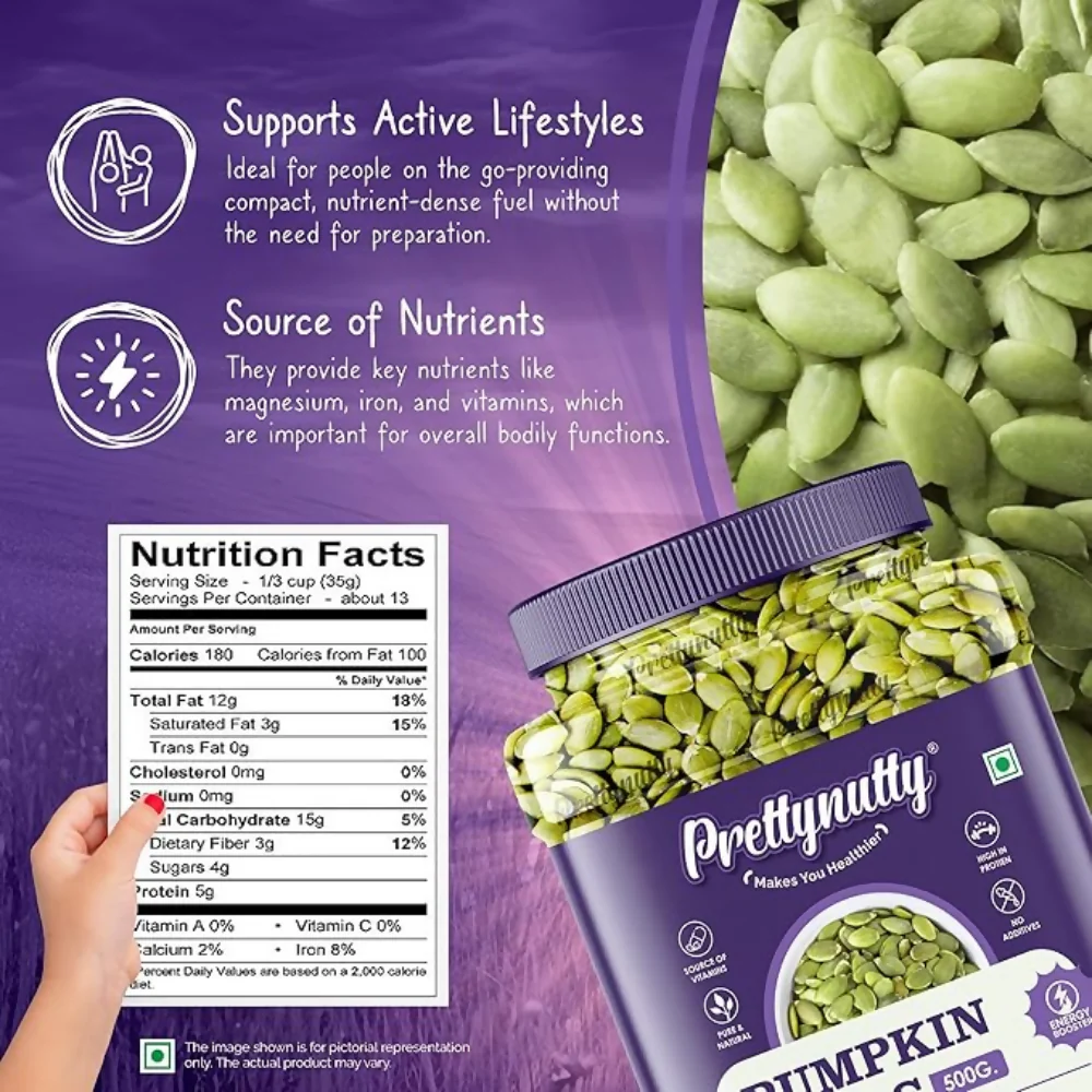 Pretty Nutty Raw Pumpkin Seeds - Image 5