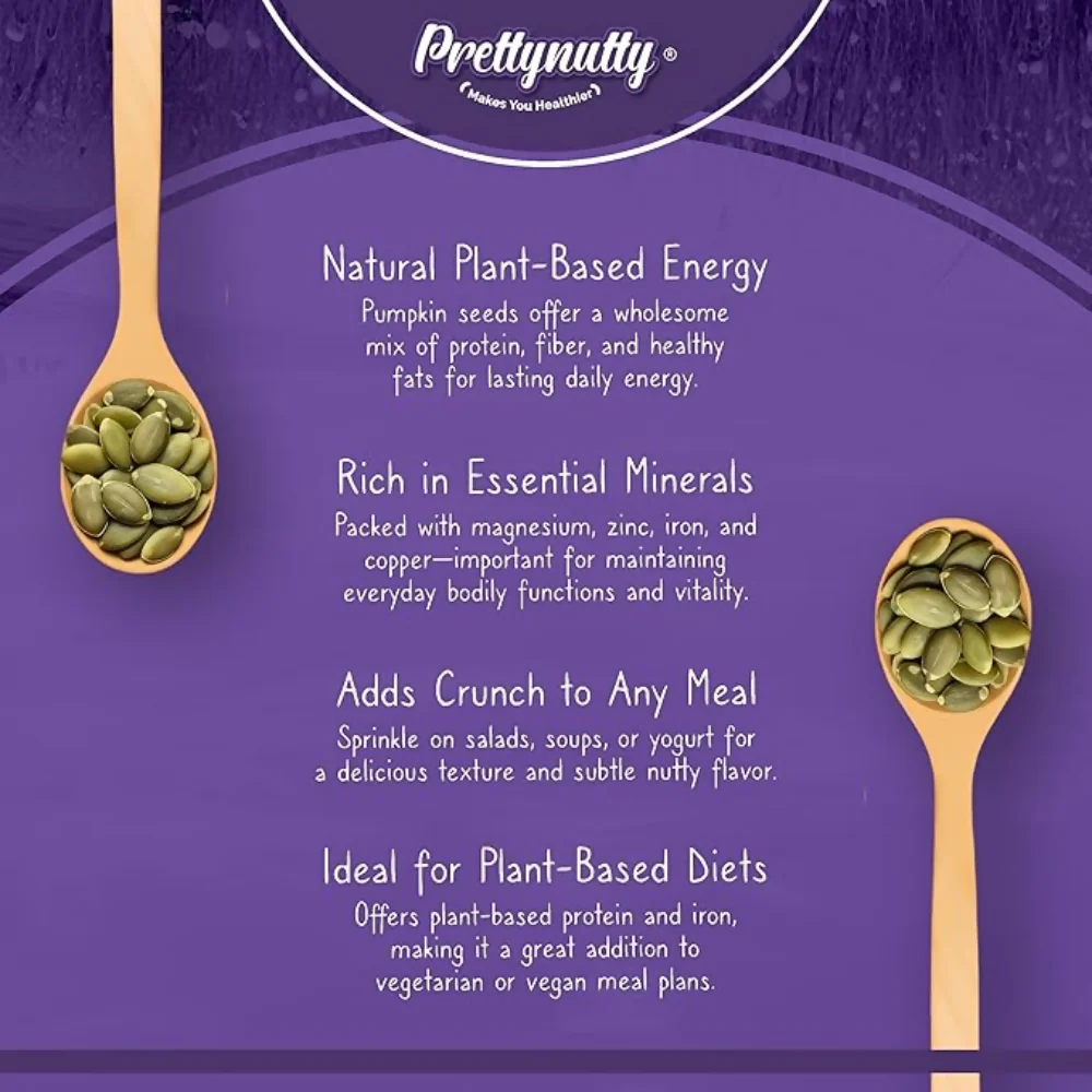 Pretty Nutty Raw Pumpkin Seeds - Image 6