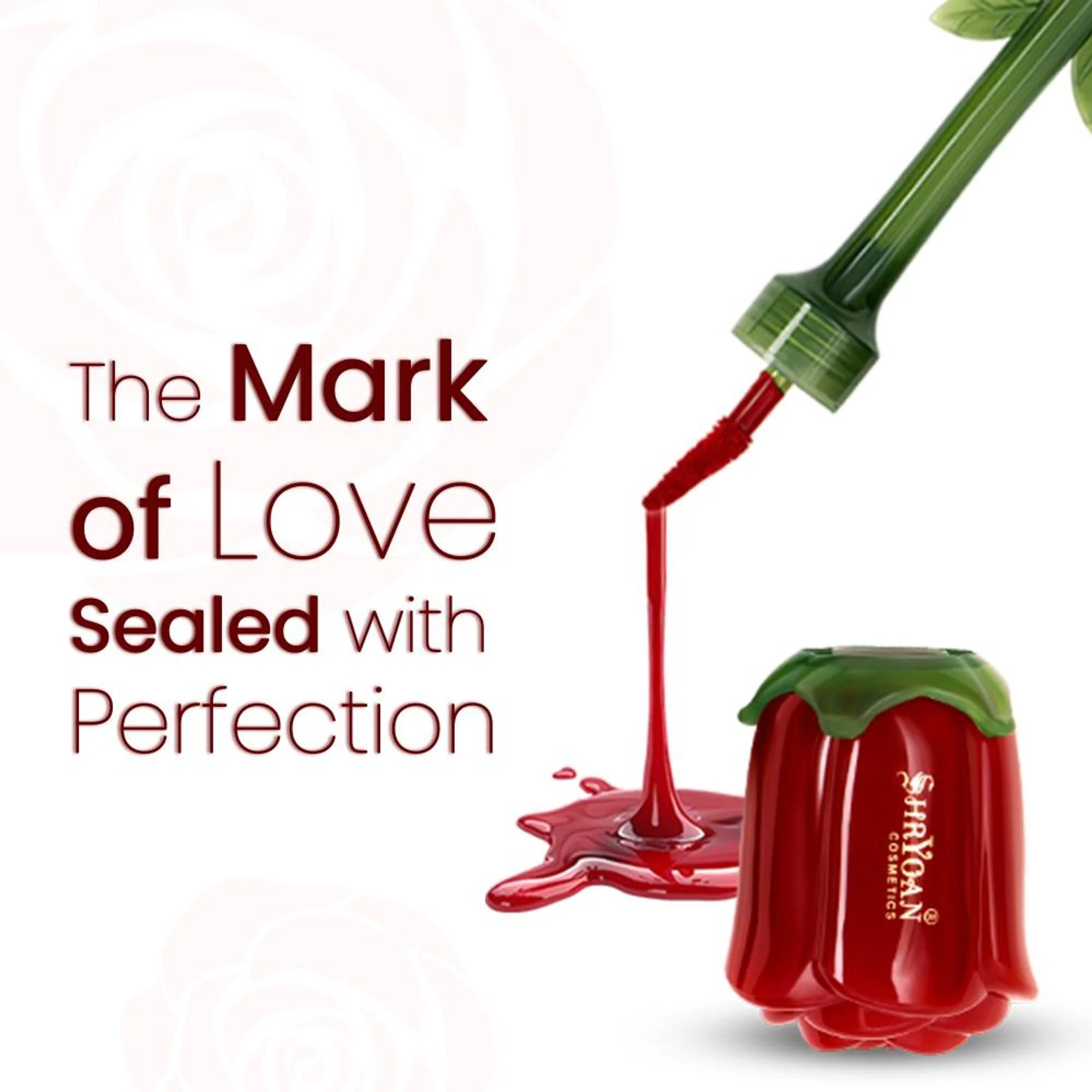 Shryoan Authentic Rose Liquid Sindoor - Maroon - Set Of 2 - Image 6