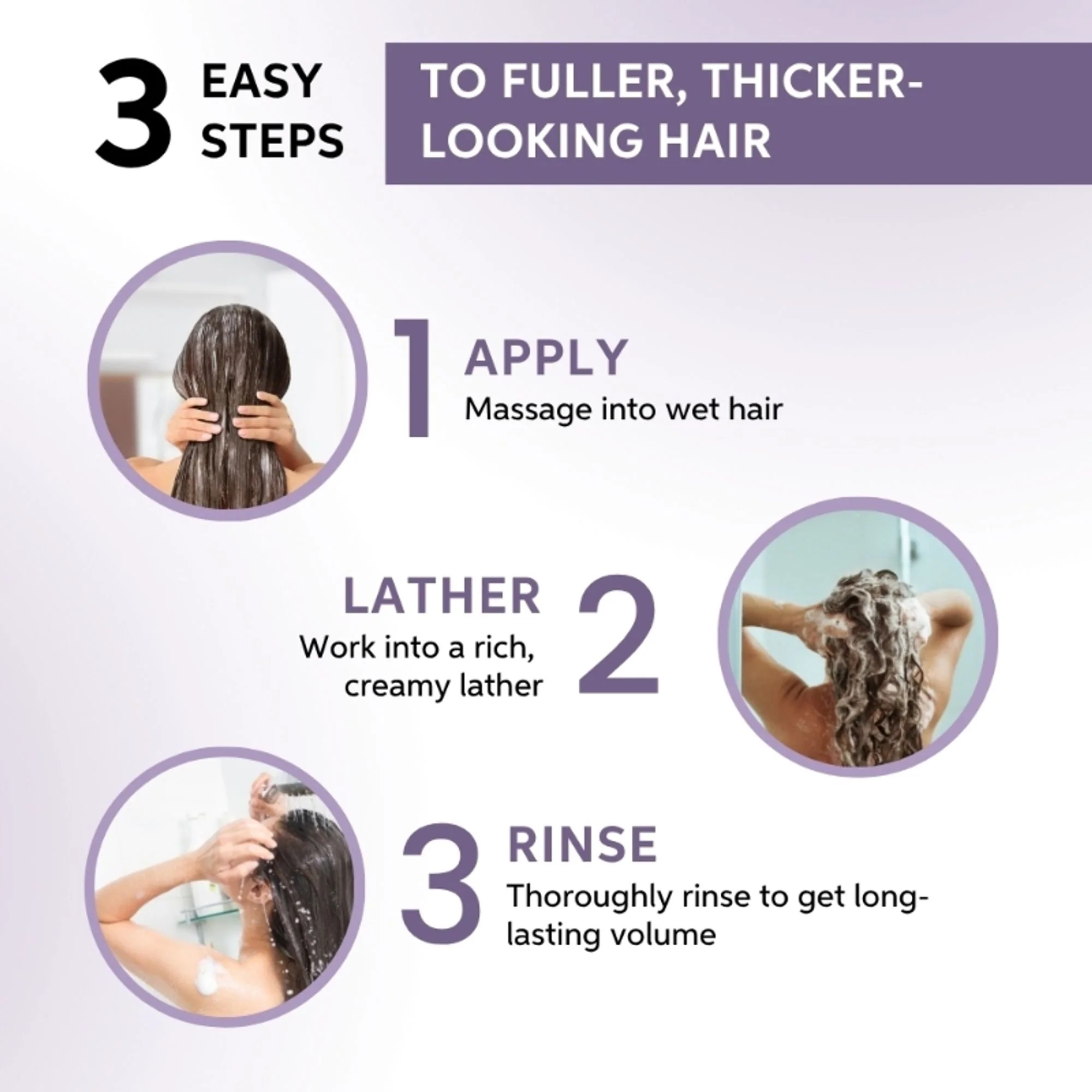 System Professional Volumize Shampoo for Fine Hair, Strengthening & adding Volume - Image 6