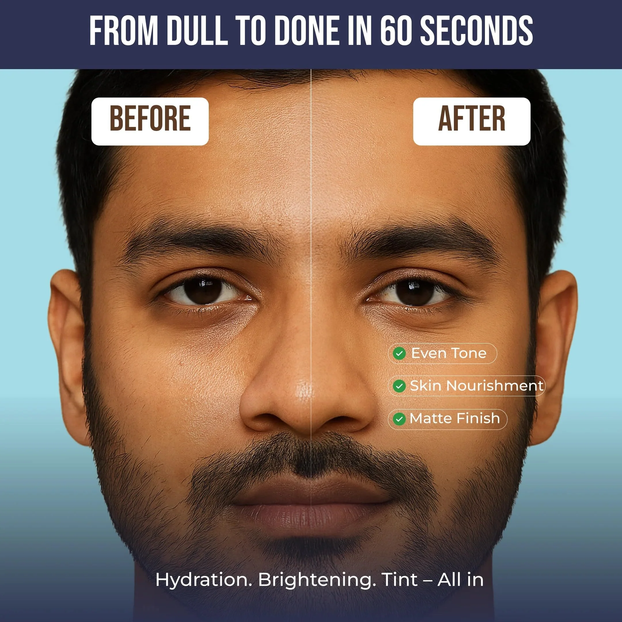 Yaan Man Tinted Navigator Moisturizer for Men With Kale Oil & Trehalose - Image 5